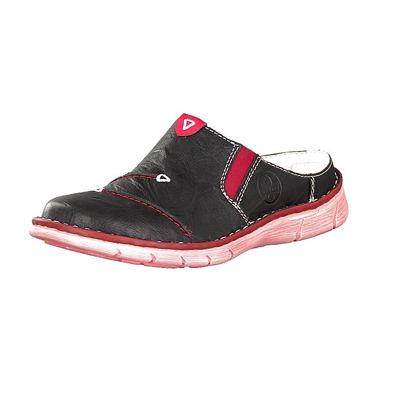 Pantufas Rieker L0858-00 Para Mulher - Pretas